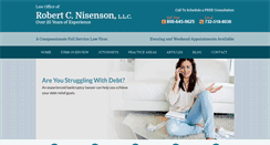 Desktop Screenshot of nisensonlaw.com